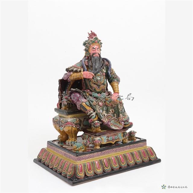 座姿關公藏品圖，第2張