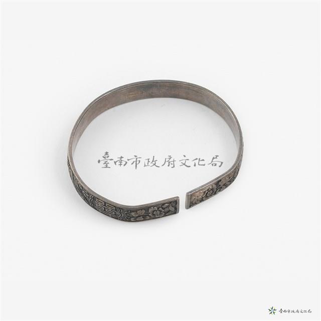 龍鳳銀手鐲藏品圖，第2張