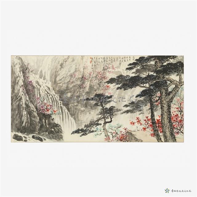 觀瀑圖藏品圖，第2張