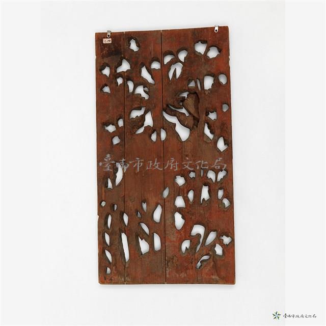 平底刻鳳凰木片藏品圖，第2張