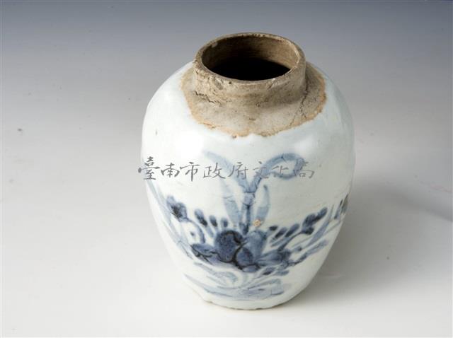 青花藥罐藏品圖，第1張