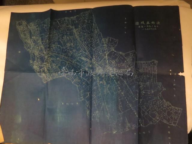 後鄉庄(台南廳長治二圖里)地圖	 	藏品圖，第1張