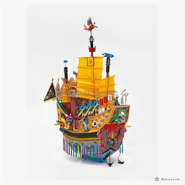 紙糊王船藏品圖，第1張