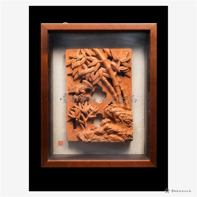 磚雕作品-竹藏品圖，第1張