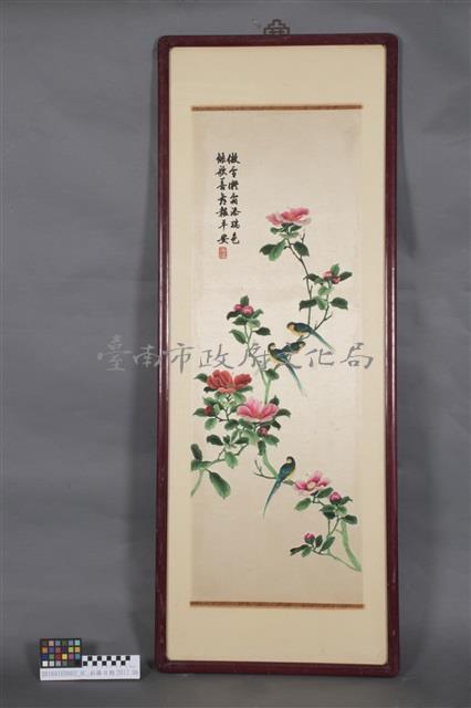 四季花鳥彩繡(傲雪，4-2)藏品圖，第1張