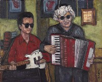 《街頭藝人》系列1藏品圖，第1張