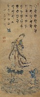 童子拜觀音的圖片