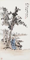 秋林薄暮的圖片