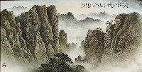 遙觀蒼山心生潮的圖片