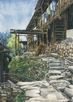 靠山而居的圖片