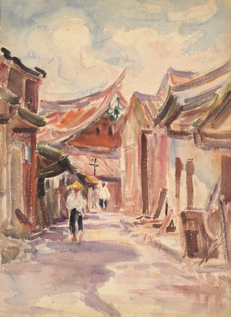 廟後的圖片