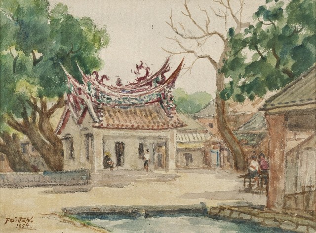 義民廟的圖片