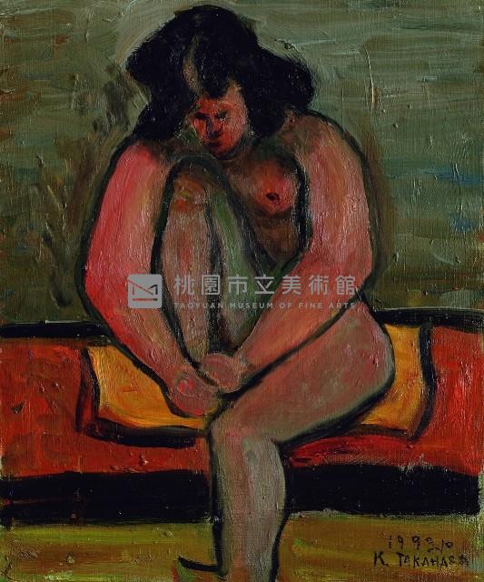 裸女坐姿藏品圖，第1張