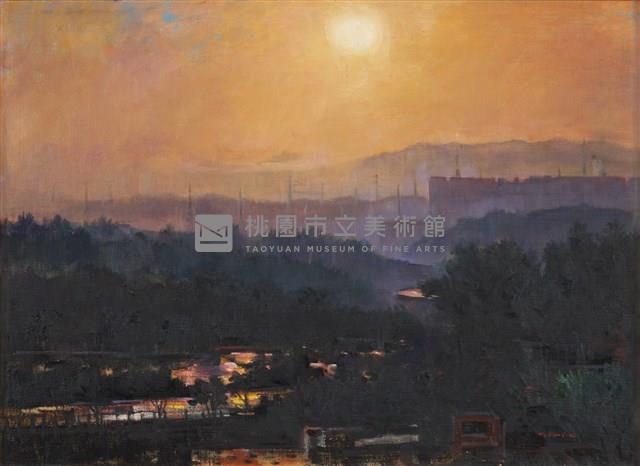 窗外─長庚大學藏品圖，第1張