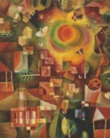 農村夕陽藏品圖，第1張