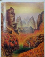 秋天山水藏品圖，第1張
