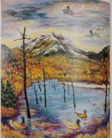 上高地大正池藏品圖，第1張