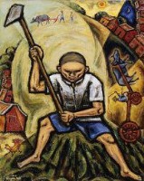 工作中之農民(1)藏品圖，第1張