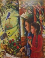 青色的鳥(2)藏品圖，第1張