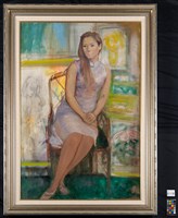 淡紫色旗袍-美美藏品圖，第2張