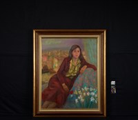 紅酒與紅花藏品圖，第2張