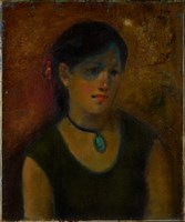 戴項鍊的少婦藏品圖，第1張