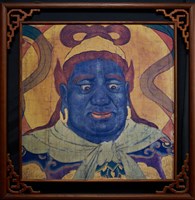 開元寺門神：四大天王-南方增長天王(風)、北方多聞天王(雨)藏品圖，第1張