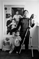 母親如同創造者No.3－兒子的腳裹石膏的圖片
