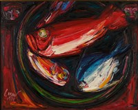 紅目鰱與白鯧魚藏品圖，第1張