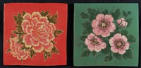 絢爛南國 虹彩夢幻─同款花磚藏品圖，第1張