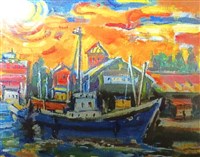 台南運河的圖片