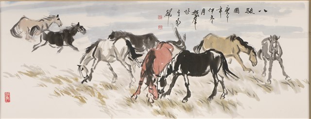 八駿圖的圖片