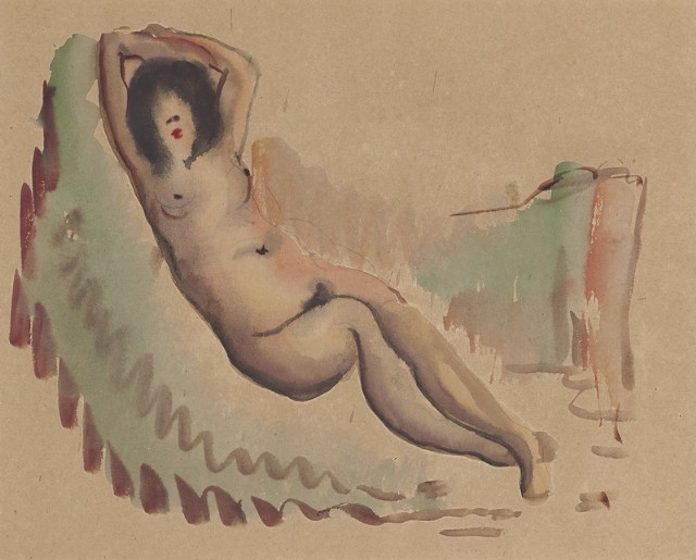 坐姿裸女(155)