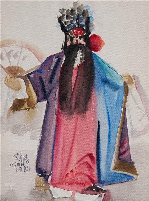 京劇人物系列之周處除三害的圖片