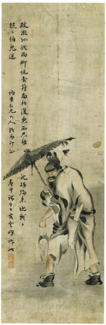 鍾馗圖的圖片