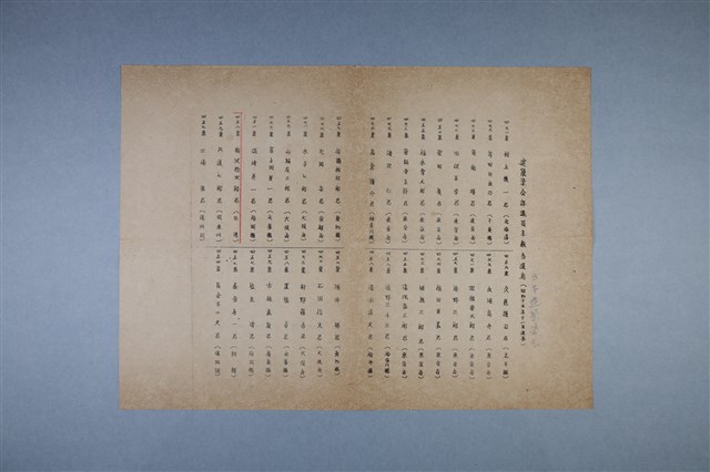 梅澤捨次郎 招聘書、履歷、其他的圖片