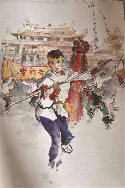 紫竹寺廟會的圖片