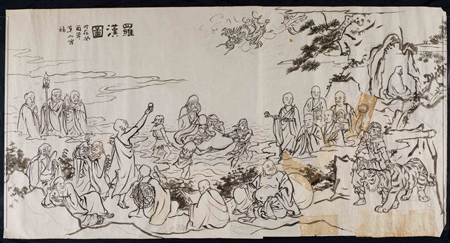 十八羅漢的圖片