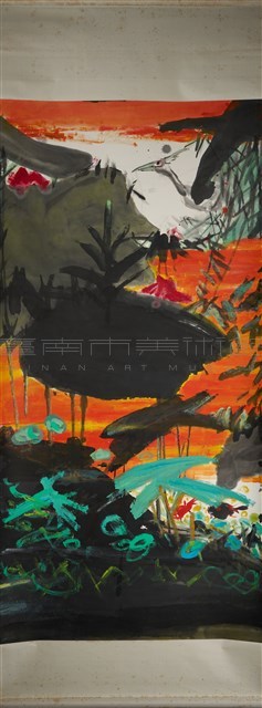 鴻雁-游魚四屏荷(三)藏品圖，第3張
