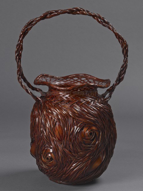 大玫瑰紋花器藏品圖，第1張