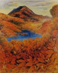 湯之湖之楓葉藏品圖，第1張