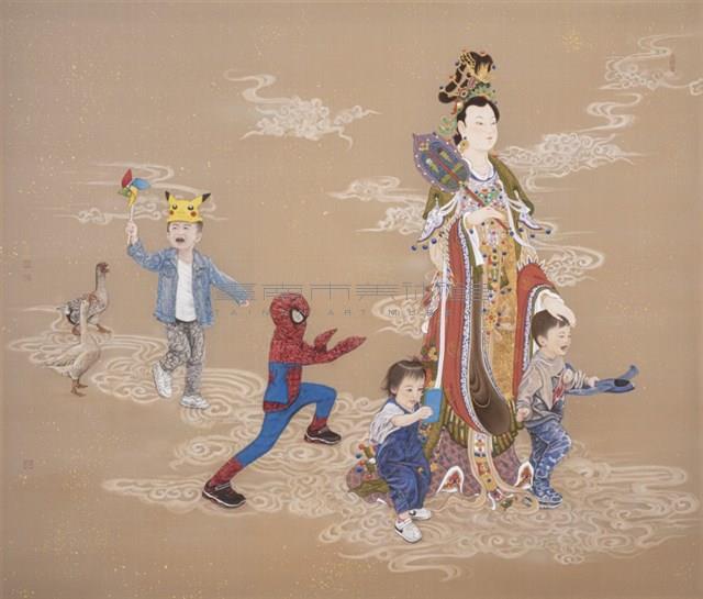 無界系列－訶利諦母和祂護佑的兒女們藏品圖，第1張