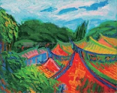 孔廟遠眺藏品圖，第1張
