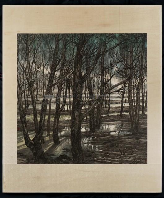 天際霞光入水中藏品圖，第3張