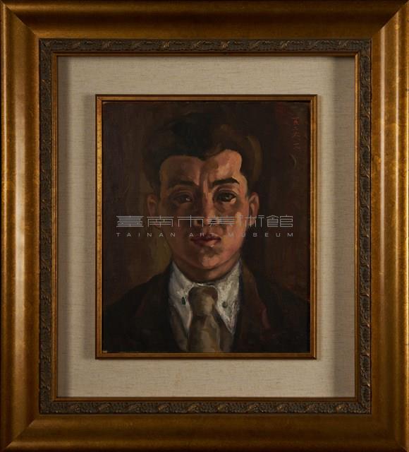 郭柏川自畫像藏品圖，第3張