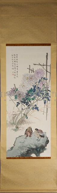 秋菊鵪鶉藏品圖，第3張