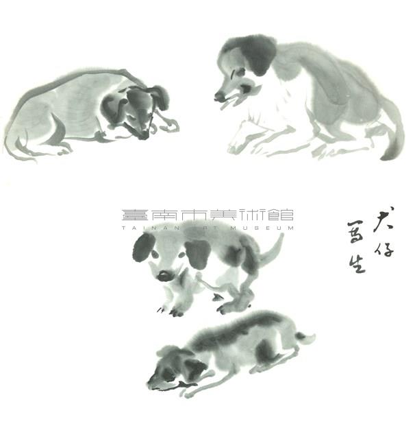 犬仔寫生藏品圖，第1張