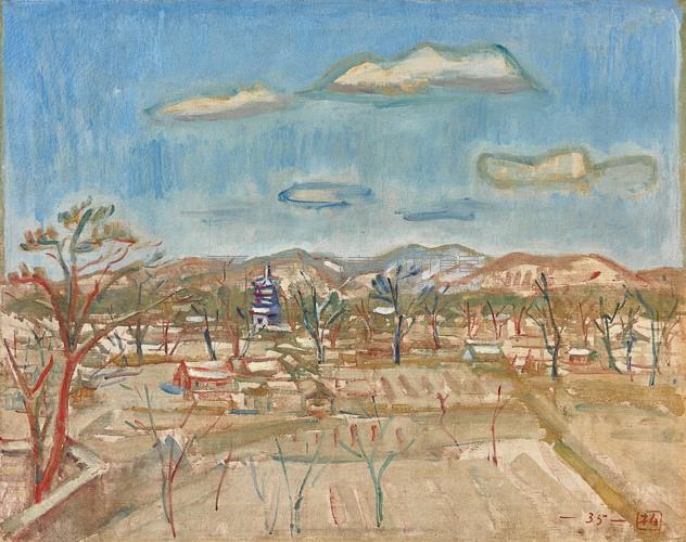 北平雪景藏品圖，第1張