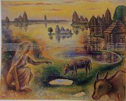 湖畔的印度廟藏品圖，第1張