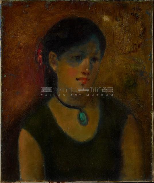 戴項鍊的少婦藏品圖，第1張